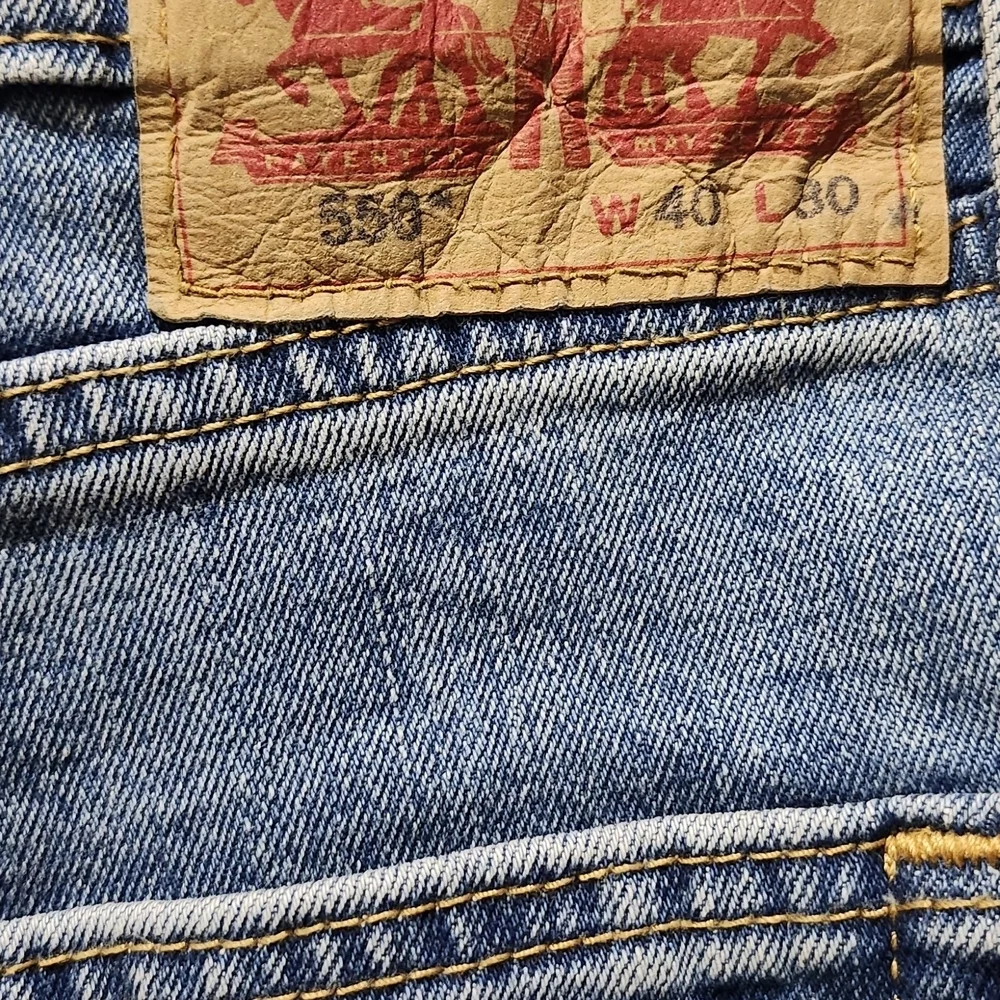 Levi's Relaxed Fit Blue Jeans for Men